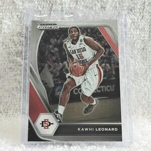 5/$20 Mint 2021 Panini Prizm Draft Picks Kawhi Leonard Basketball Card 57!!